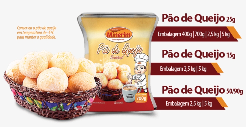 Pao De Queijo Catalogo Min - Cheese Bun, transparent png #4141744