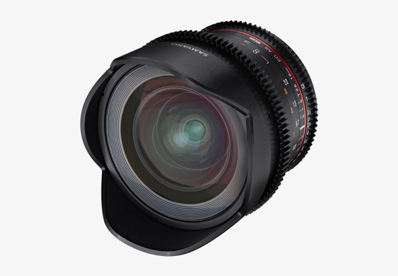 1551754065 - Samyang 16mm T2.6 Vdslr Sony E, transparent png #4141892