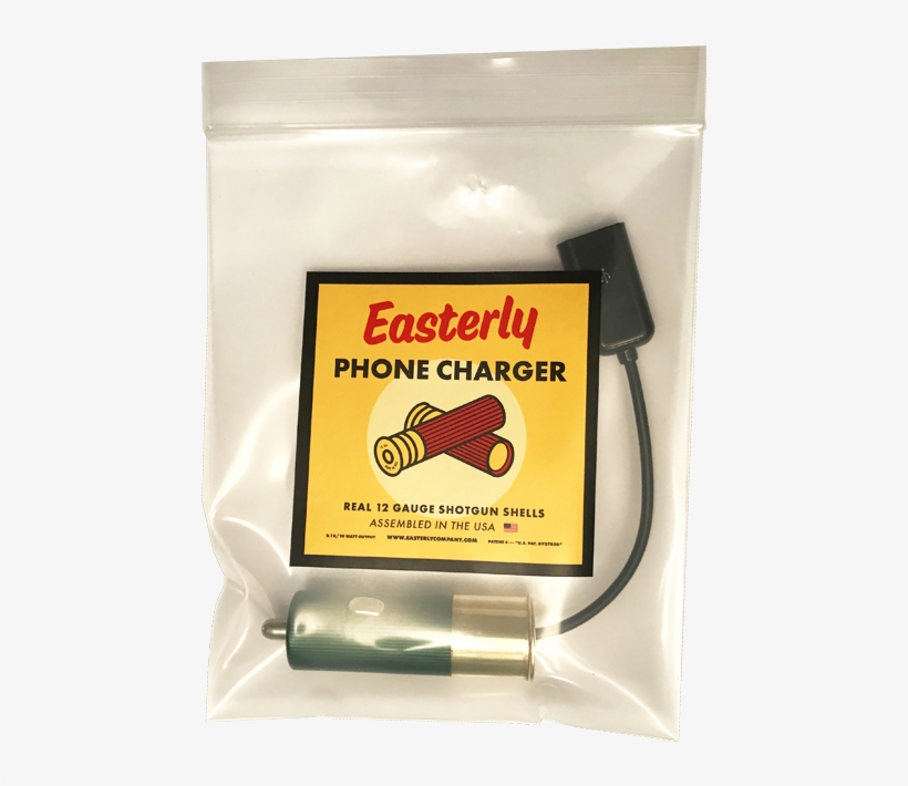 Shotgun Shell Phone Charger By Easterly - Food, transparent png #4142177