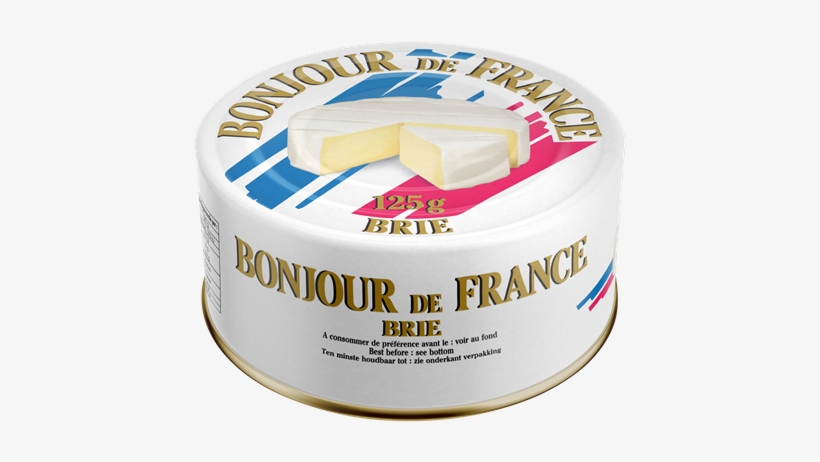 Polenghi Lança Linha Importada De Queijos E Manteigas - Queijo Brie Bonjour De France 125g, transparent png #4142371