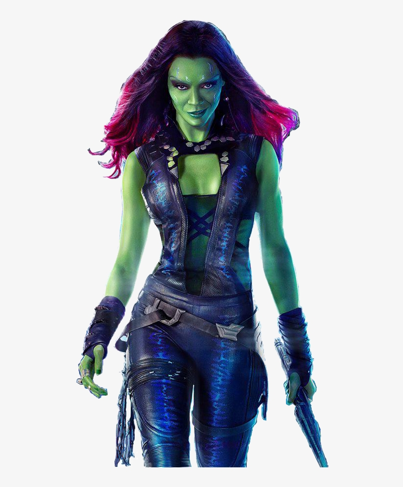 Png Gamora - Gamora Guardians Of The Galaxy, transparent png #4142449