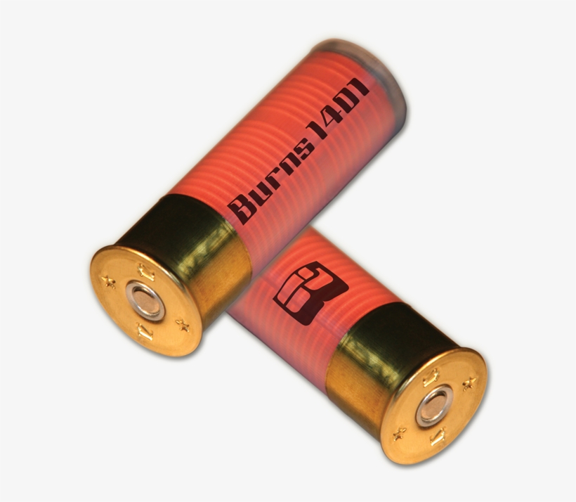 Less Lethal 12 Gauge Burns 1401 Round - Cylinder, transparent png #4142451