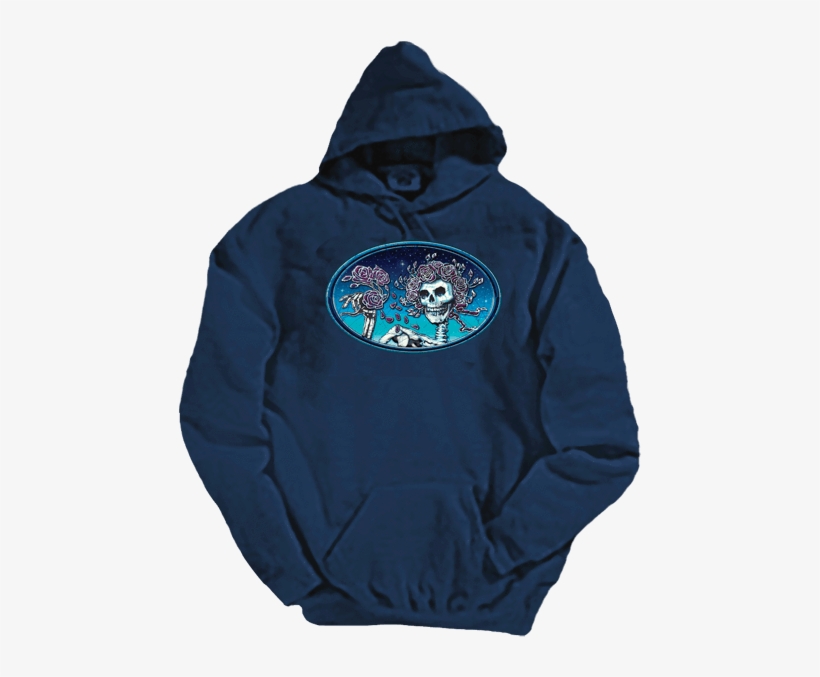 Grateful Dead Skull Roses Hoodie - Grateful Dead Dance Your Face Hoodie/ Steal Your Face/, transparent png #4142702