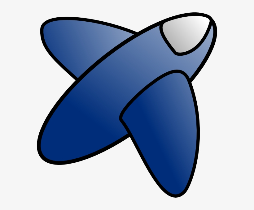 How To Set Use Blue Cartoon Plane Svg Vector, transparent png #4142923