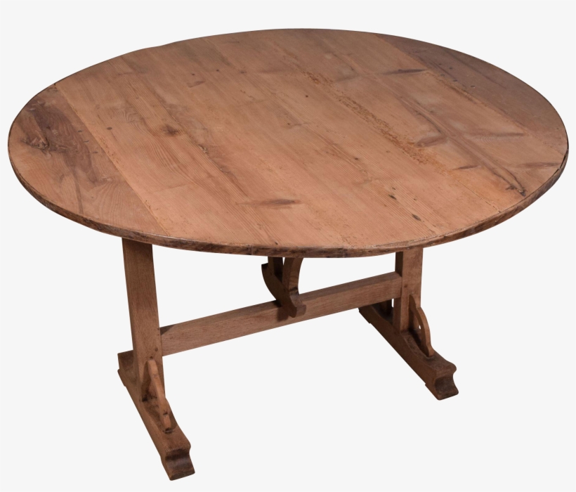 Antique French Wine Tasting Table/side Table With Tilt - Dining Room, transparent png #4143136