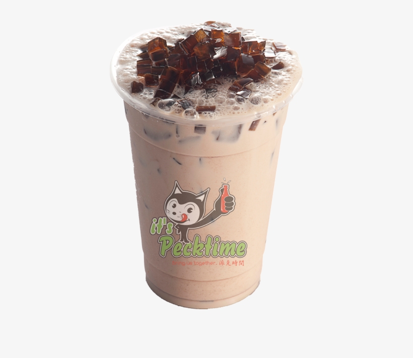 Coffee Jelly Milk Tea - Milk Tea Choco Jelly, transparent png #4143459