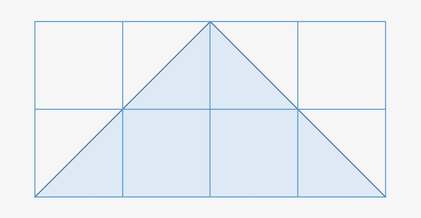 Triangle As Half Of A Rectangle - Triangle - Free Transparent PNG ...