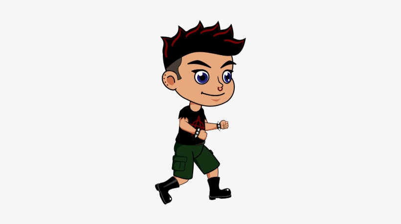 Roxy The Punk - Person Animated Png@pngkey.com