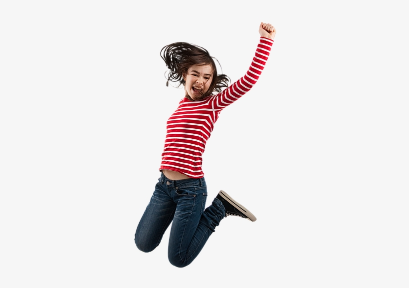 Jump Girl Png, transparent png #4144017