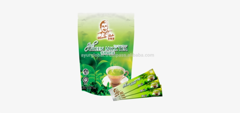 Malaysia Instant Green Milk Tea - Matcha, transparent png #4144039