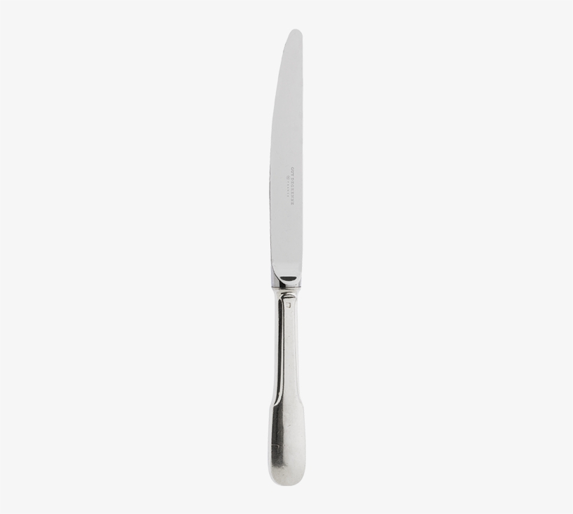Silver Old Paris Table Knife - Utility Knife, transparent png #4144283
