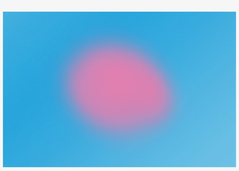 Nube Rosa Sobre Fondo Azul - Electric Blue, transparent png #4144398