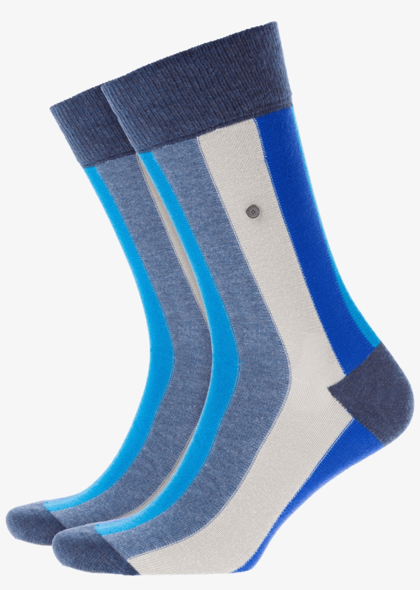 Vertical Stripe Men Socks Schwarz - Burlington Industries, transparent png #4144420