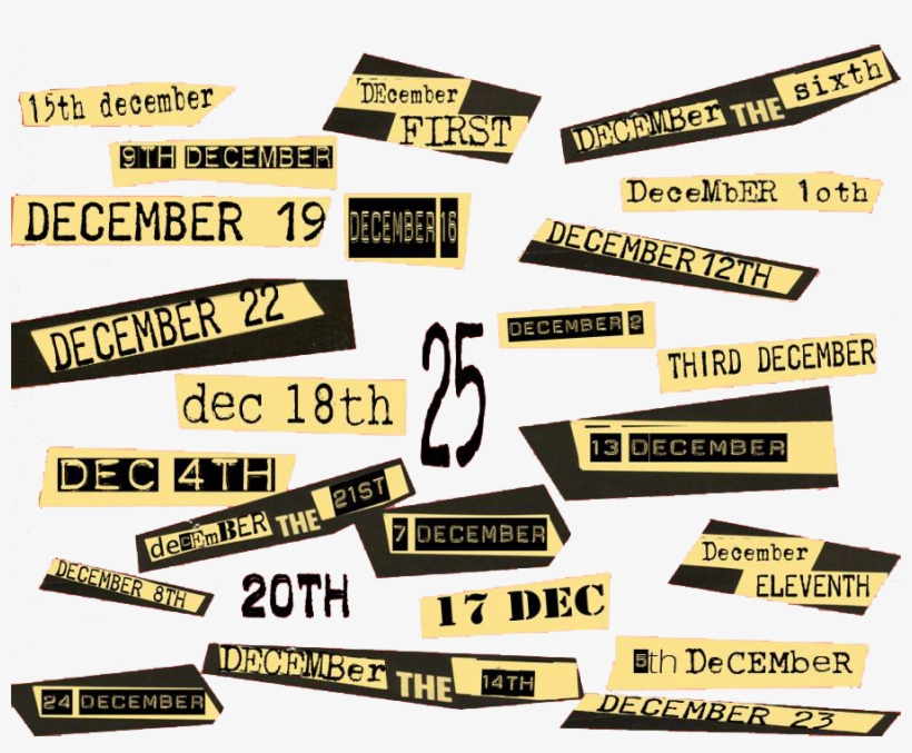 Punk Rock Advent Calendar Punk Rock Christmas Free Transparent PNG
