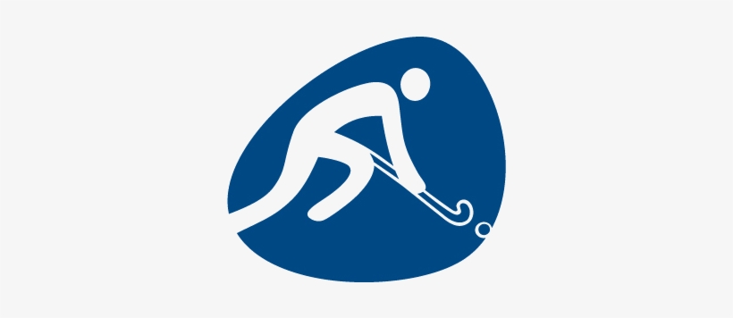 Rio 2016 Olympics Field Hockey Icon - Olympic Field Hockey Logo, transparent png #4144870