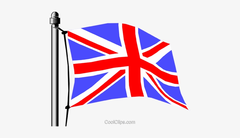 United Kingdom Flag Royalty Free Vector Clip Art Illustration - L Anglais, transparent png #4145087