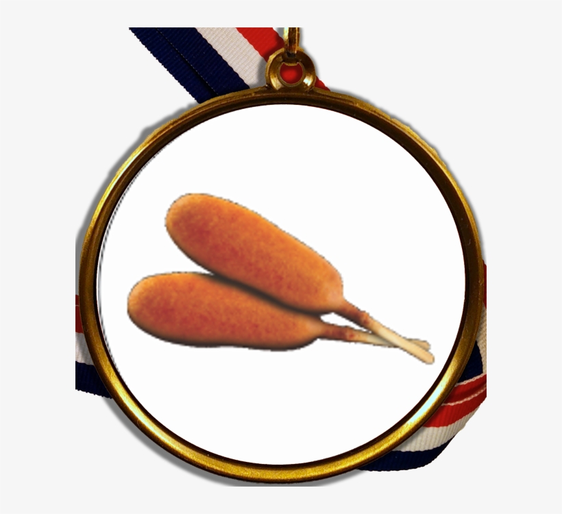 Corn Dogs Logo Medal - Medal, transparent png #4145207