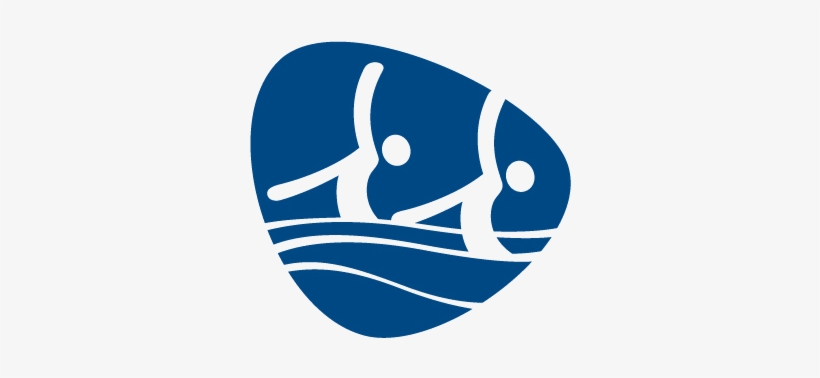Synchronized Swimming - Synchronized Swimming Olympic Logo, transparent png #4145284