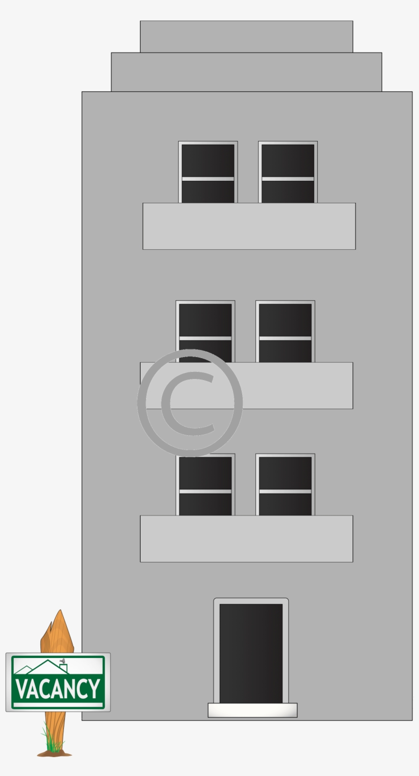 Apartments With Vacancy Sign - Basketweave, transparent png #4145520