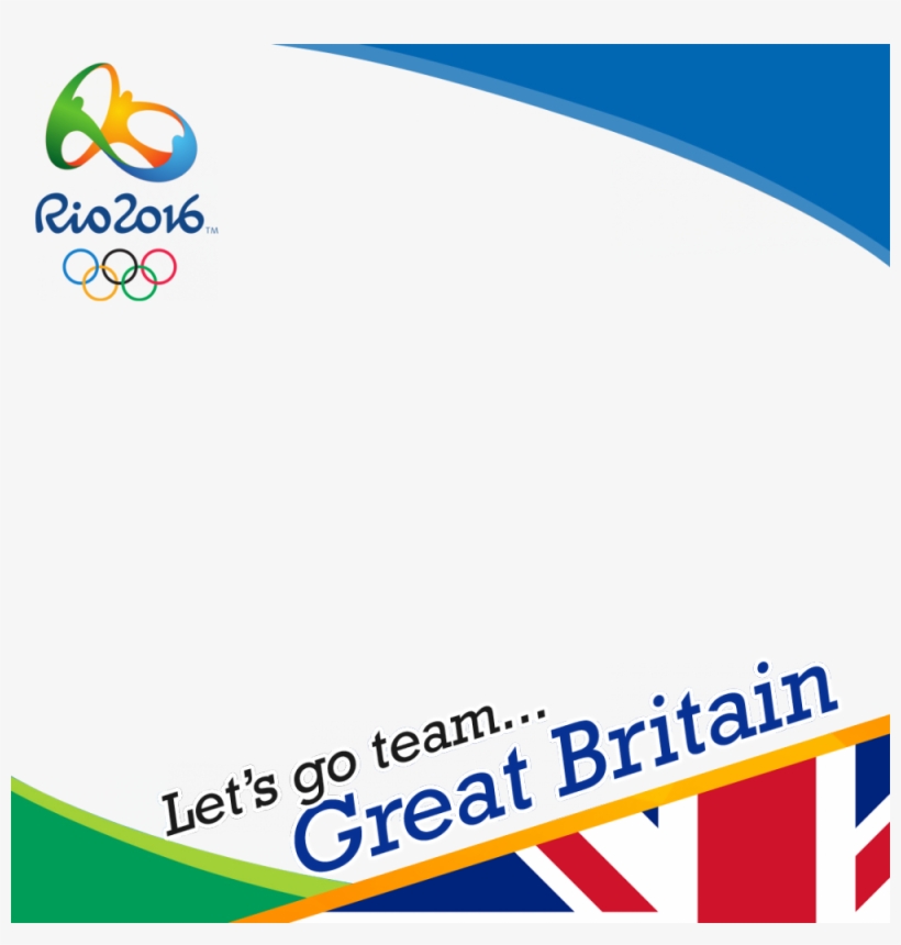 Great Britain Rio 2016 Team Profile Picture Overlay - 2016 Rio Olympics Frame, transparent png #4145736