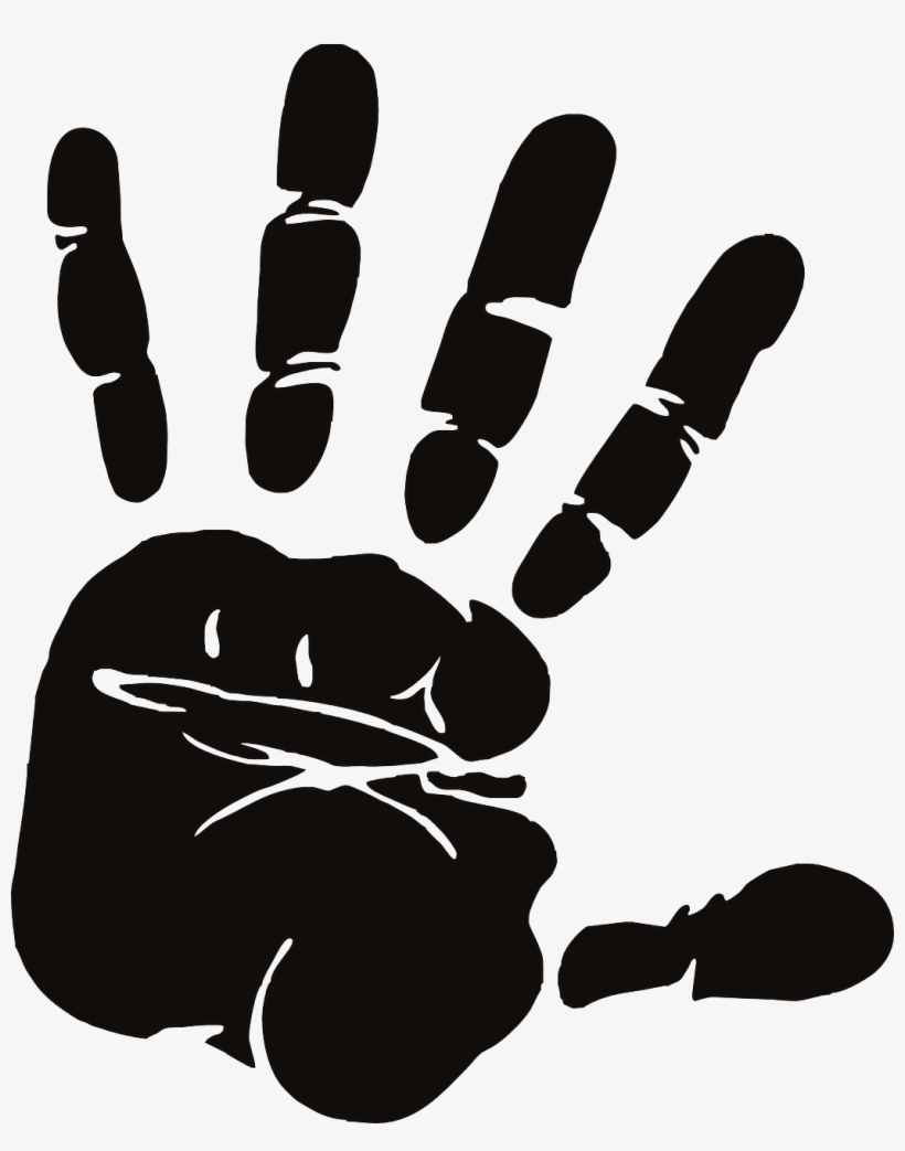 I Just Recently Purchased A Home And Met With Various - Hand Palm Silhouette, transparent png #4146171