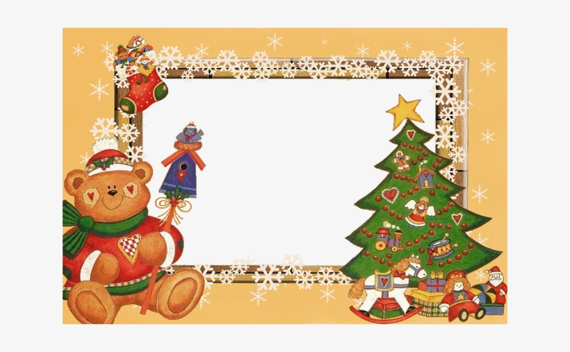 Frame-85 - Christmas Tree Paper Tole 3d Kit 8x10, transparent png #4146356