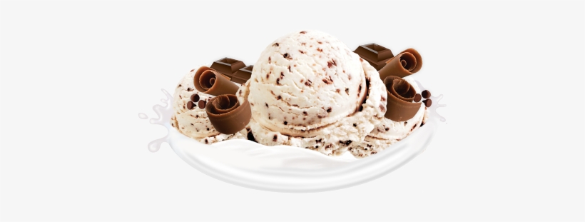 Flocos Sorvete De Massa - Sorvete Flocos Png, transparent png #4146391