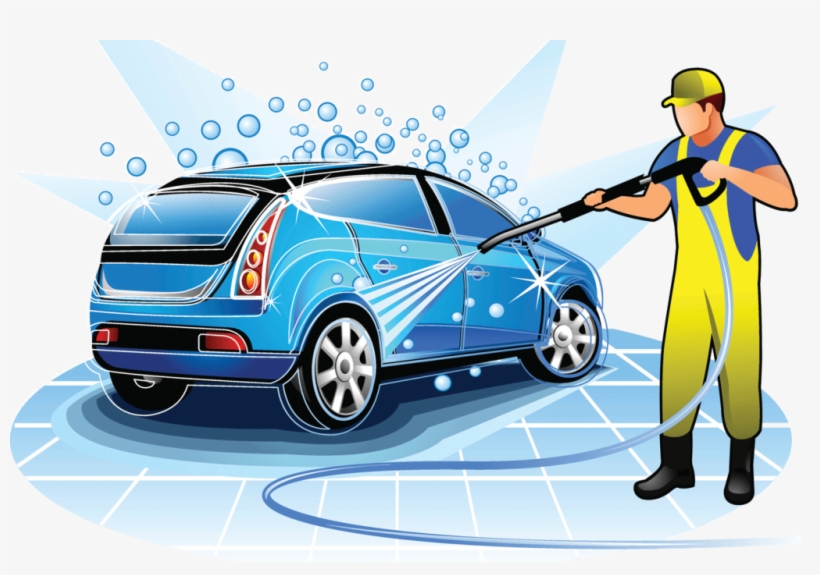 Car Cleaning - Car Washing, transparent png #4146717