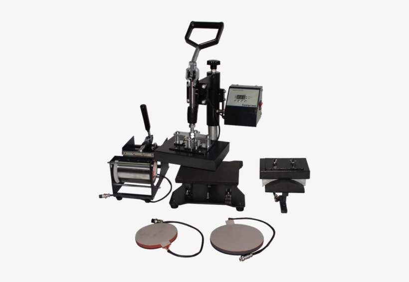 6 In 1 Heat Press - 7 In 1 Heat Press Machine Png, transparent png #4147853