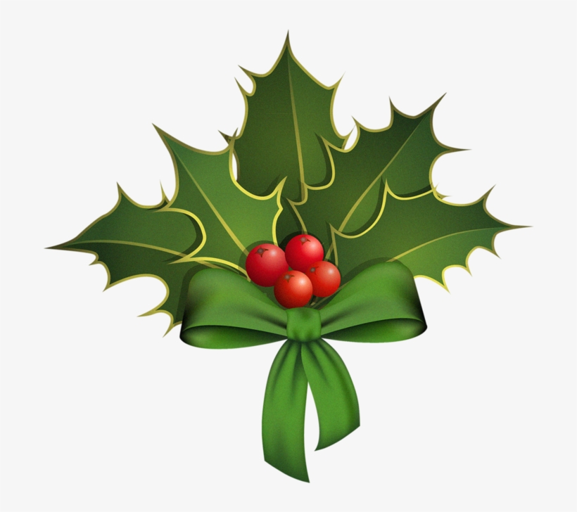 Фото, Автор Bzikolya На Яндекс - Holly Branches, transparent png #4147969