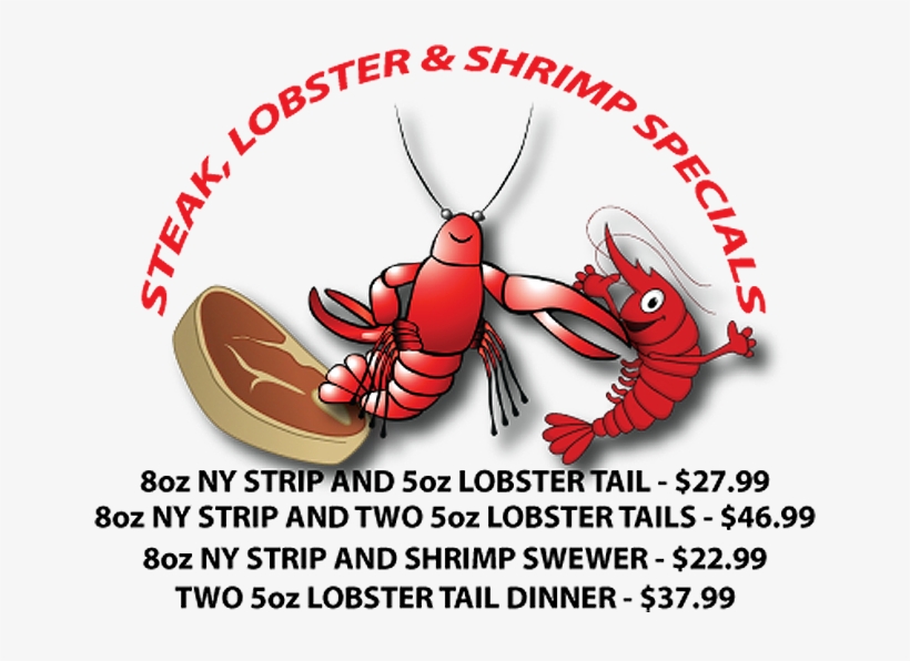 Thursday Surf & Turf Specials - Crawfish Clip Art, transparent png #4148282