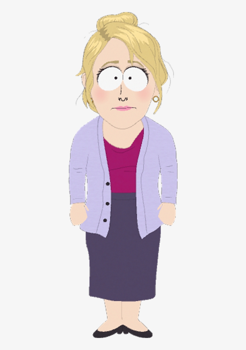 Current - South Park Woman, transparent png #4148873