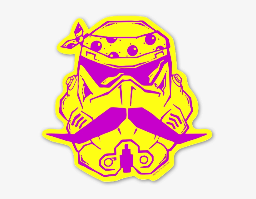 Trooper Tear Purple Sticker - Artist, transparent png #4149531