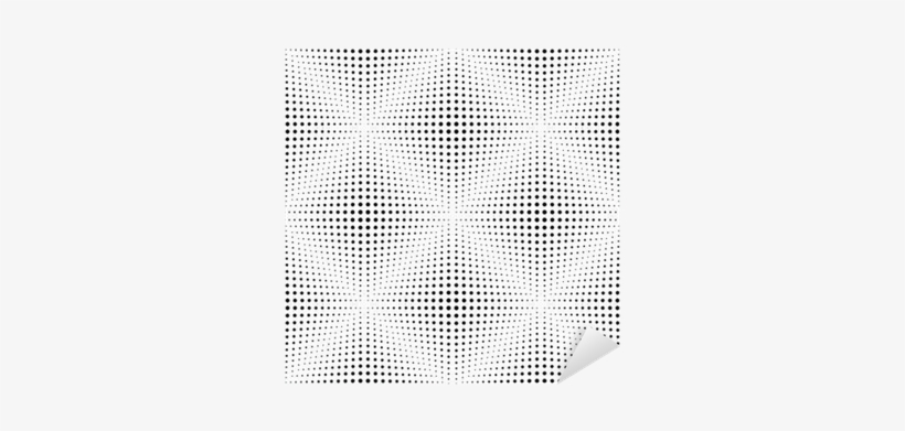 Vinilo Pixerstick La Línea Punteada Sin Patrón Geométrico - Circle, transparent png #4149759