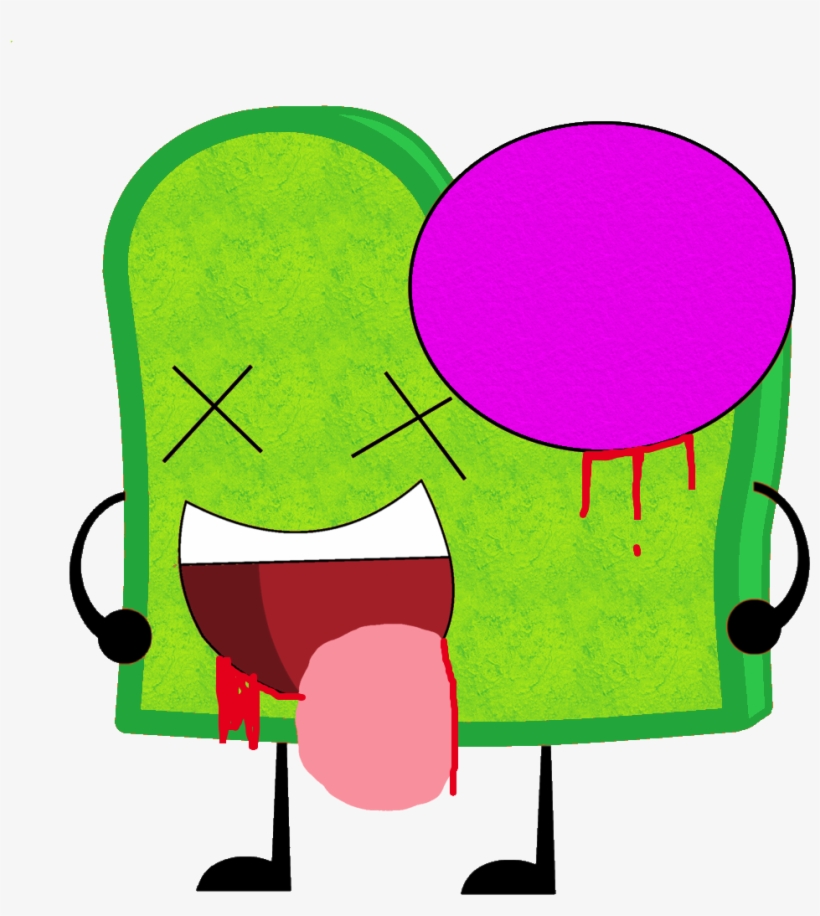 Toast As A Zombie Vector - Bouncy Ball Object Mayhem - Free Transparent ...