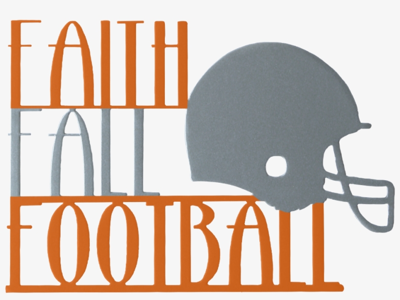 Faith Fall And Football Football Wreath Fall Wreath - Its Fall And Football Season, transparent png #4150387