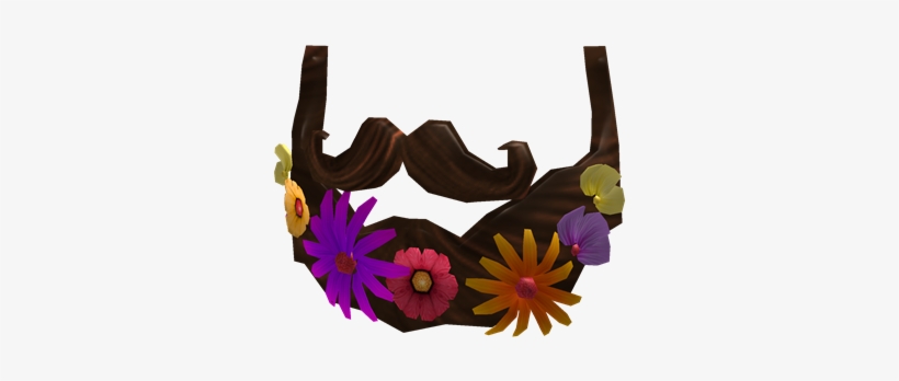 Beard Of Flowers - Beard Of Flowers Roblox, transparent png #4150549