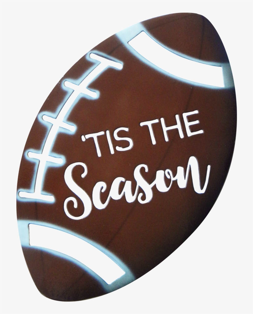 Tis The Season Football Wreath Ornament Football Wreath - Tis The Season Football Season, transparent png #4150676