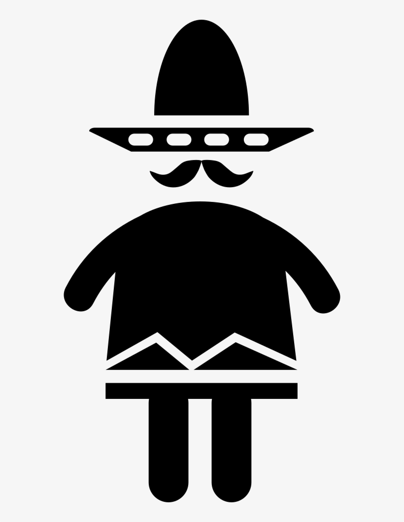Mexican Man - - Illustration, transparent png #4150756