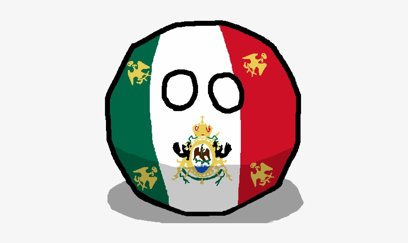 Second Mexican Empireball - Corkball Polandball, transparent png #4151027
