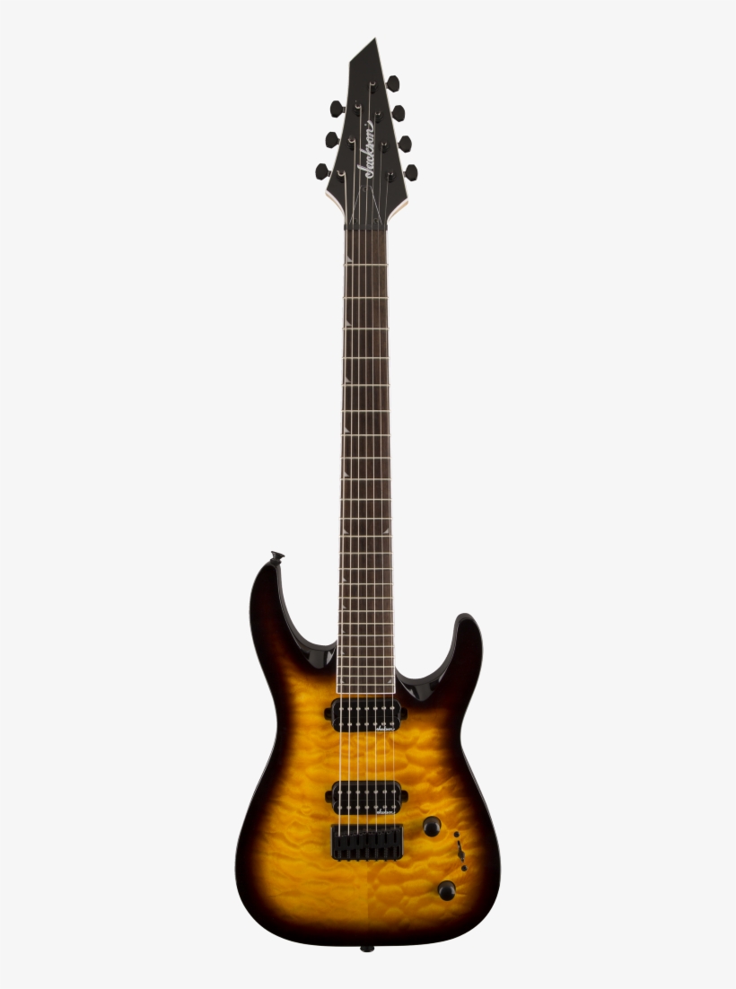 Jackson Js Series Dinky Js32-7q Tobacco Burst, transparent png #4151230