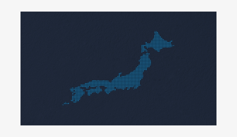 Best Japan Hosting Experience - Art Print: Peragine's Black Map Japan, 61x46cm., transparent png #4151811