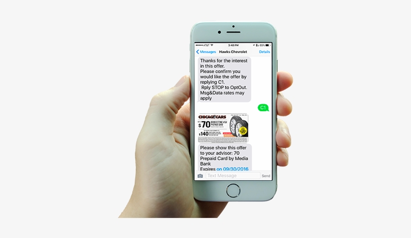 Text Special Offer - Mobile Phone, transparent png #4152083