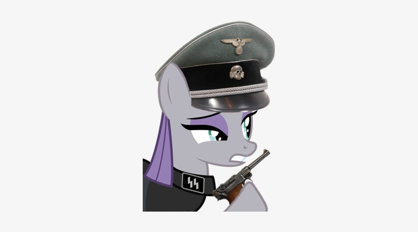 Gun, Luger, Maud Pie, Military Uniform, Nazi, Pistol, - My Little Pony Waffen Ss, transparent png #4152418