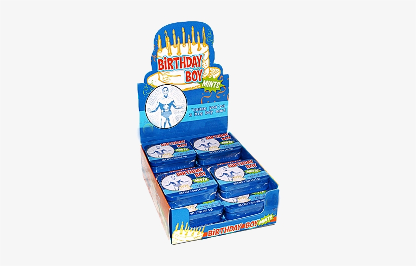 Birthday Boy Mints - Box, transparent png #4152473