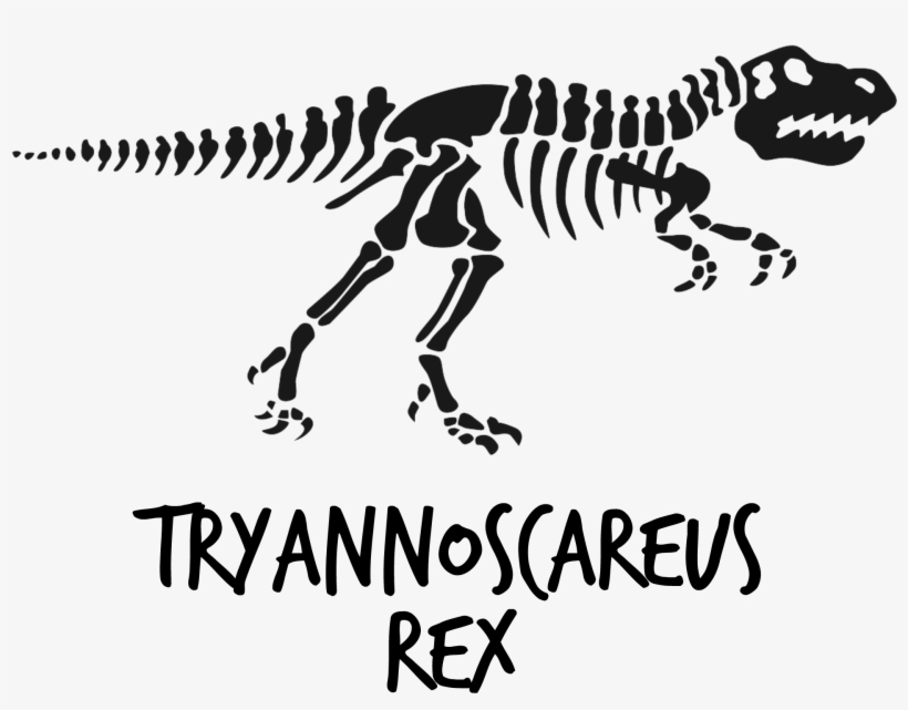 Download Tyrannosaurus Rex Halloween Cut File Png - Dinosaur, transparent png #4152498