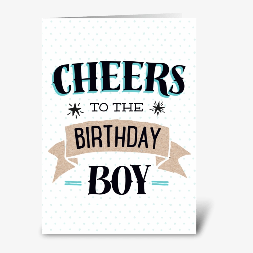 Betere Birthday Boy Greeting Card - Verjaardagskaart Man - Free FC-66