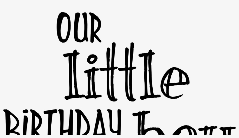 Birthday Boy Png Text, transparent png #4152678