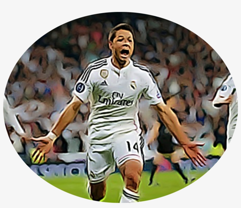 Chicharito Champions League Goal - Real Madrid Champions 2015, transparent png #4152683