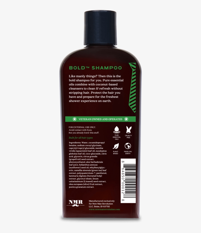 Going Commando Bold Shampoo - Body Wash, transparent png #4152729